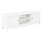 TV Cabinet White 120x30x40 cm Wood