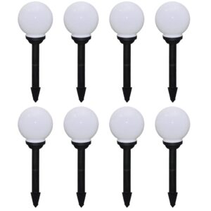 Solar LED Garden Lights Set Pathway Outdoor Decorative Yard Patio Lighting