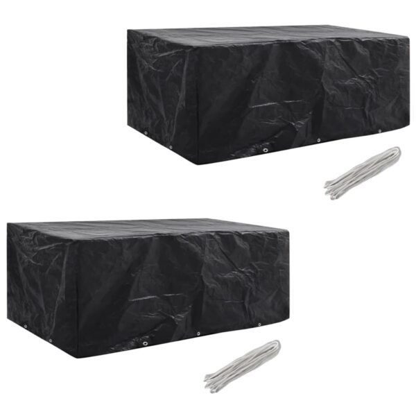 Waterproof UV Resistant Garden Rattan Furniture Cover Set Weather Protection