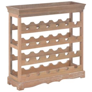 Wine Cabinet Brown 70x22.5x70.5 cm MDF