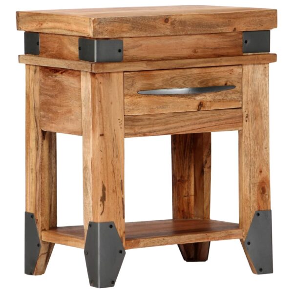 Bedside Cabinet 40x30x51 cm Solid Wood Acacia