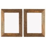 Photo Frames 2 pcs 34x40 cm Solid Reclaimed Wood and Glass