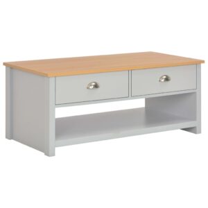 Coffee Table Grey 100x50x42 cm