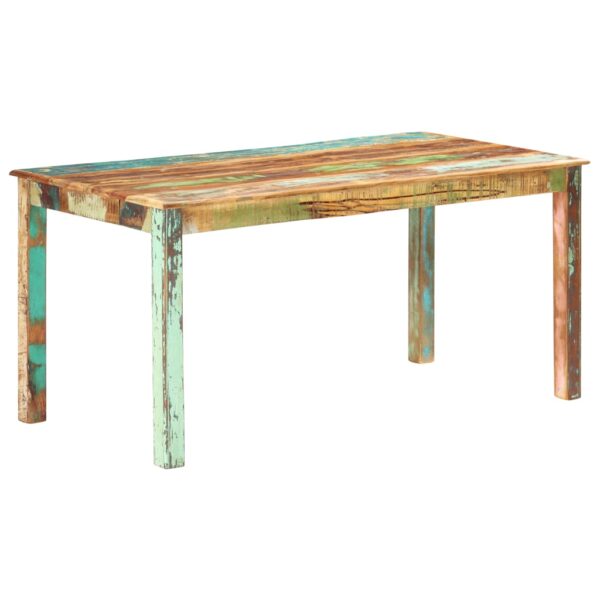 Dining Table Solid Reclaimed Wood 160x80x76 cm