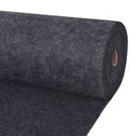 Premium Anthracite Event Carpet Durable Multipurpose Reusable Easy Clean Soft