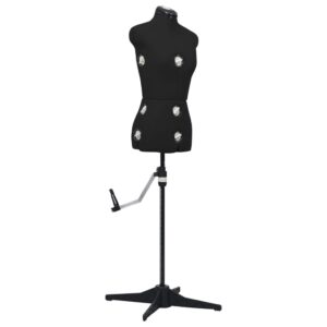 Adjustable Female Dress Form Mannequin Black S Tailor Display Stand Fashion