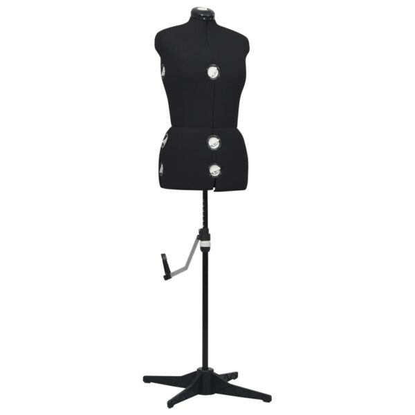 Adjustable Female Dress Form Mannequin Medium Tailor Display Black Torso Stand