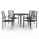 5 Piece Garden Dining Set