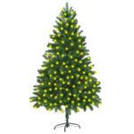 Artificial Pre-lit Christmas Tree 210 cm Green