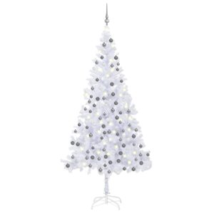 Artificial Pre-lit Christmas Tree with Ball Set 210 cm 910 Branches