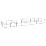 Large Outdoor Dog Kennel Playpen Pet Cage Exercise Area Secure Steel Enclosure