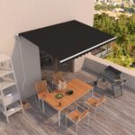 Automatic Retractable Awning 450x300 cm Anthracite