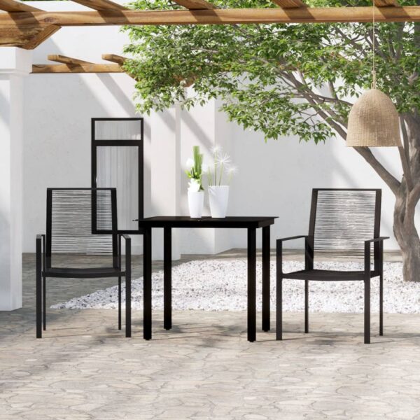 Outdoor Rattan Garden Dining Set Patio Furniture Table Chairs Water-Resistant