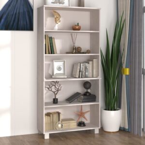 Highboard "HAMAR" Solid Wood Pine White