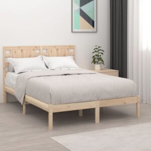 Bed Frame Solid Wood 153x203 cm Queen Size