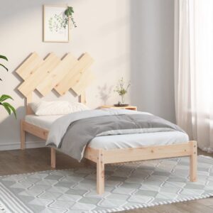 Bed Frame 92x187 cm Single Size Solid Wood