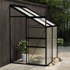 Spacious Walk-In Garden Greenhouse Aluminum Frame UV Resistant with Ventilation