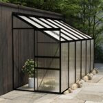 Greenhouse Anthracite Aluminium 7.44 m³