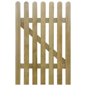 Rustic Wooden Garden Gate Decorative Picket Fence Entry Weather Resistant