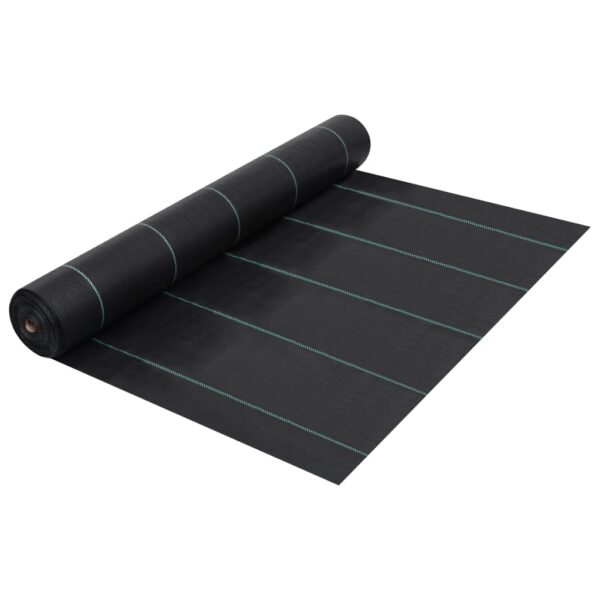 Weed & Root Control Mat Black 2x50 m PP