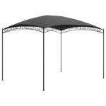 Gazebo 3x4x2.65 m Anthracite 180 g/m²