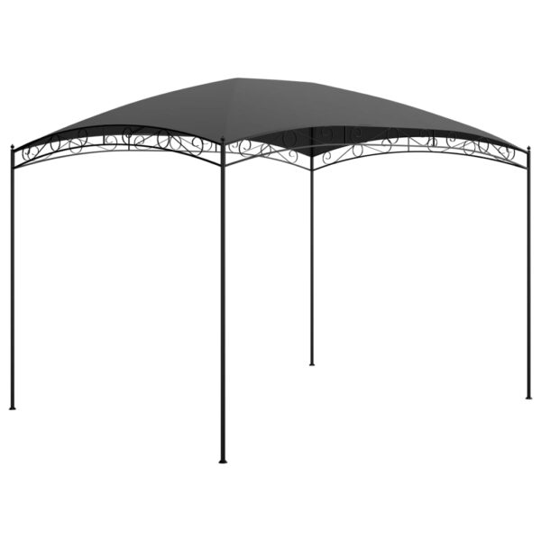 Gazebo 3x4x2.65 m Anthracite 180 g/m²