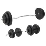 Barbell and Dumbbell with Plates 60 kg