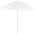 Hawaii Beach Umbrella White 240 cm