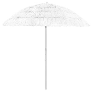 Hawaii Beach Umbrella White 240 cm