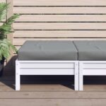 Outdoor Garden Patio Pallet Cushion Grey Water-Resistant Soft Oxford Fabric