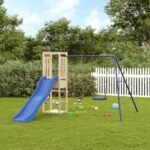 Outdoor Playset Solid Wood Pine