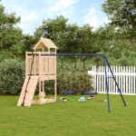 Outdoor Playset Solid Wood Pine