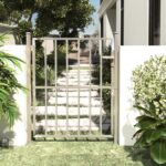 Garden Gate 100x125 cm Stainless Steel