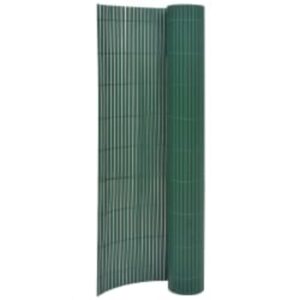 Double-Sided Green Garden Fence  PVC Material  UV and Weather Resistant  Easy to Adjust  90x400 cm