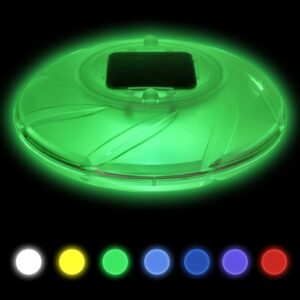 Solar Powered Floating Light  Waterproof  Colour-Changing LED  Energy Saving  Durable  Fun Pond and Pool Decoration