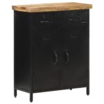 Sideboard 60x30x76 cm Rough Mango Wood