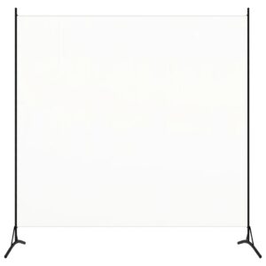 High-Quality Cream Fabric Room Divider  175x180 cm  Foldable  Versatile  Durable  Privacy Screen