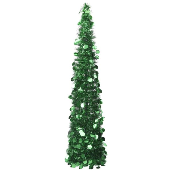 Artificial Pop-Up Christmas Tree Green 180 cm PET Material Indoor Outdoor Use