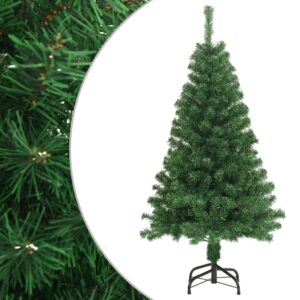 Artificial Christmas Tree Green PVC with Thick Branches  Lifelike Appearance  Indoor and Outdoor Use