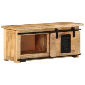 TV Cabinet 90x35x40 cm Solid Wood Mango