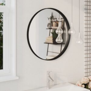 Wall Mirror Black 60 cm