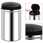 Automatic Sensor Dustbin 40L Stainless Steel - Hands-Free  Easy Clean  Durable  LED Indicators