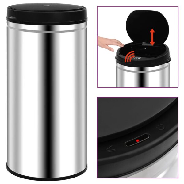 Automatic Sensor Dustbin 70 L Stainless Steel