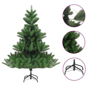 Premium Artificial Christmas Tree Nordmann Fir  Green 150cm with Steel Stand