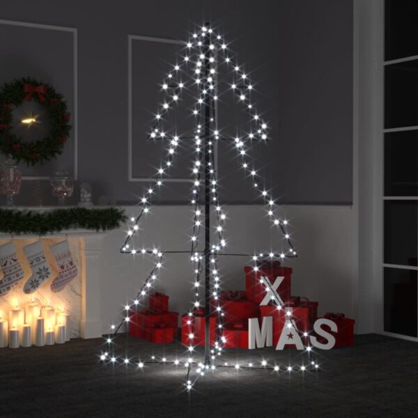 LED Christmas Cone Tree Indoor Outdoor Decoration 200 Lights 8 Lighting Effects