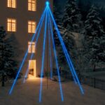 Christmas Tree Lights Indoor Outdoor 1300 LEDs Blue 8 m