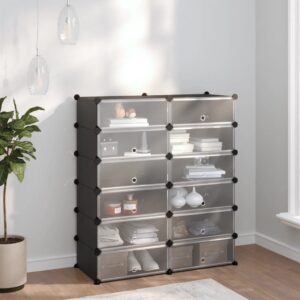 High-Quality Black Shoe Rack with Large Storage Space  Waterproof  Easy Assembly  Sturdy and Stable