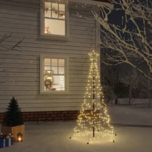 Christmas Tree with Spike Warm White 200 LEDs 180 cm