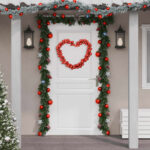 Christmas Balls Garland Red 175 cm Polystyrene