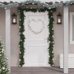 Christmas Balls Garland Silver 175 cm Polystyrene